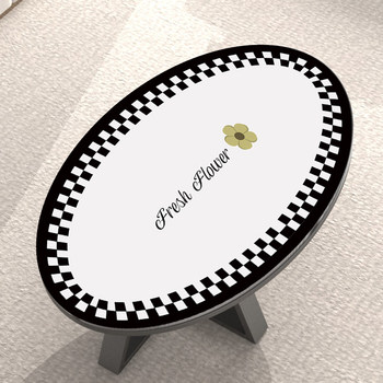 Oval coffee table mat waterproof, oil-proof and anti-slip Oval coffee table mat waterproof, oil-proof and anti-slip