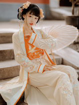 Yi Wei (Yan Nan Gui) Hanfu female original Song embroidery song pants three-piece embroidery spring and summer daily style