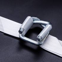 Steel wire packing bundle deduction type packaging buckle 32mm flexible fiber belt heavy-duty logistics packaging from 50