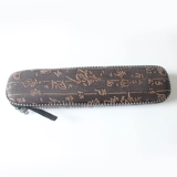 秦青 Музыкальные приборные аксессуары бамбуковая флейта коробка флейта две сечения горизонтальной флейте коробки кожаная коробка высокая сумка для флейты одна поддержка одна установка