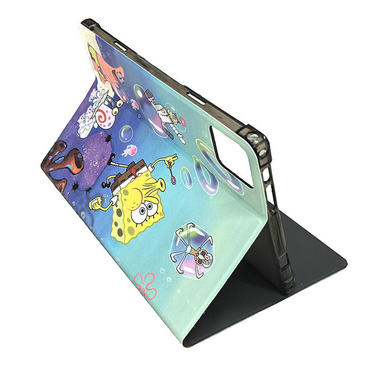 Suitable for Tablepc Three-Camera Square-Hole Tablet Protective Case, Smart Learning Machine Universal Tablet Anti-Fall Full-Cover Silicone Case