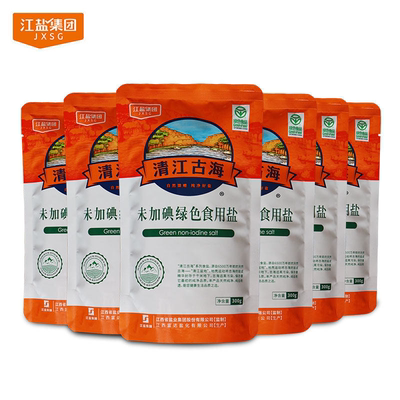 【国企直营！】绿色无碘盐共300gx7袋