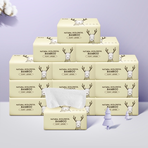 【4层加厚~】悦竹风语压花抽纸32包