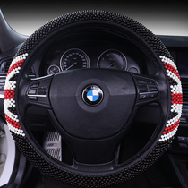 Summer wooden beads car steering wheel cover cover Summer men and women Four Seasons universal car non-slip car cover