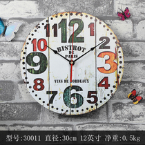 Cute clock cartoon creative fashion personality wall clock children's bedroom silent quartz clock living room clock watch