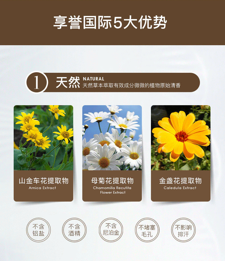 以色列进口 Lavilin腋下霜去狐臭腋臭 遇水不影响净味效果 图4