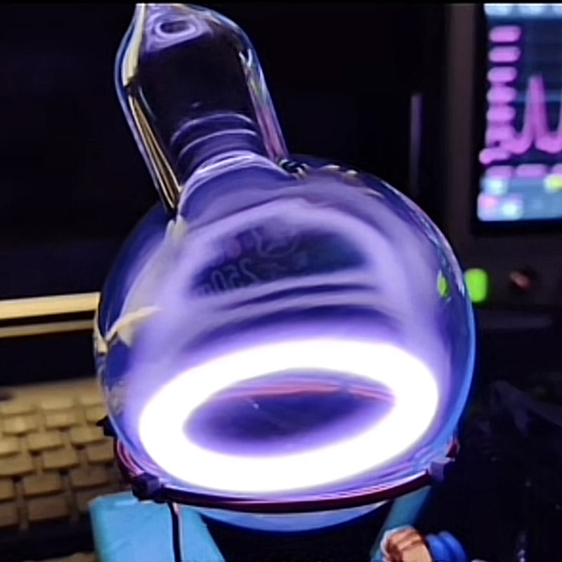 Plasma Ring Lamp Inert Xenon Balloon Ark Reactor Quantum Nuclear Fusion Fission Angel Halo Energy Body