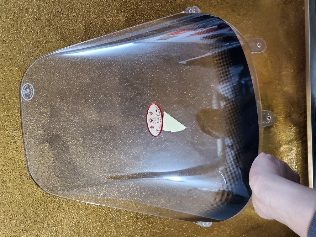 CH125 large sand front windscreen HD Garage high thickened Old shark Water cooled wind speed 125 Universal locomotive accessories