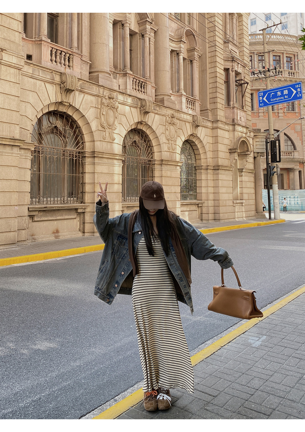 汉服上装 ministudio徐琳「西部单宁」新汉服廓形水洗灰牛仔外套