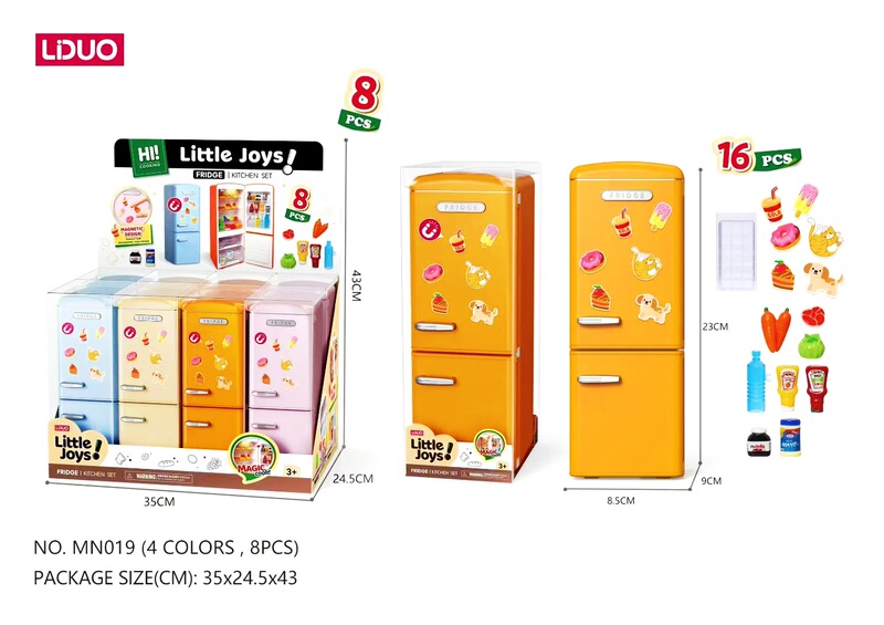 Authentic Liduo Realistic Mini Kitchen Toy with Sound and Light, Including Refrigerator, Coffee Maker, Oven, and Blender for Girls' Pretend Play Authentic Liduo Realistic Mini Kitchen Toy with Sound and Light, Including Refrigerator, Coffee Maker, Oven, and Blender for Girls' Pretend Play