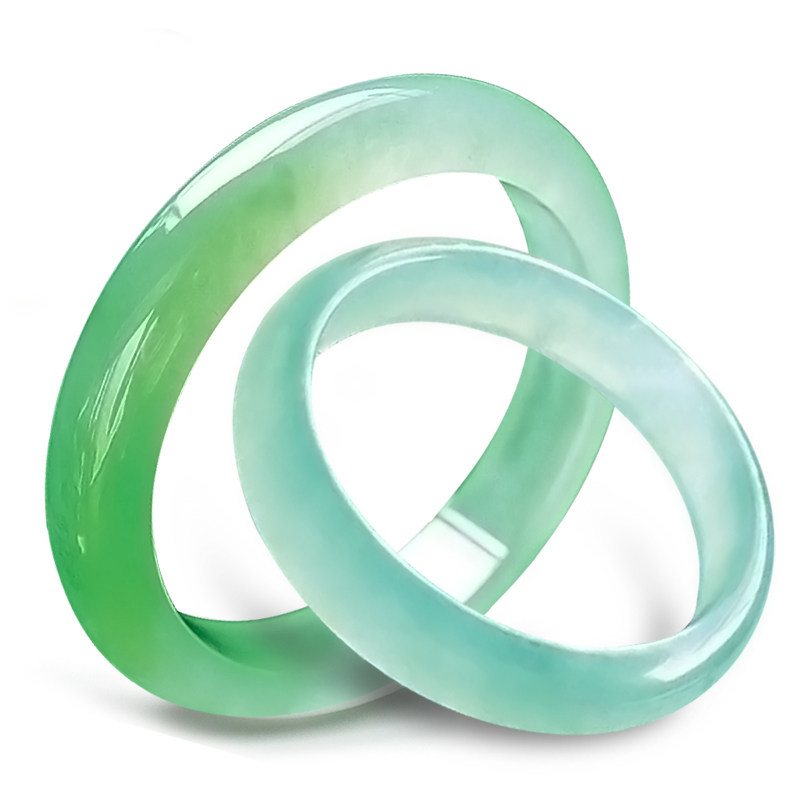 Kokang jade no. 61 inset live broadcast exclusively shot Myanmar bracelet customized private shot invalid 1