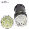 Super bright flashlight XM-L T6 LED high light lumen Type-c charging black technology intelligent outdoor lack of light tube