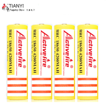 18650 lithium battery lithium battery strong light flashlight high capacity rechargeable lithium battery high rate lithium battery