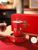Mongdio Moka Pot Set Gift Box Coffee Maker Espresso Extraction Machine as a Birthday Gift for a Friend