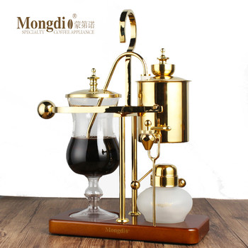 Mongdio Royal Belgian Pot-Style Stainless Steel Siphon Coffee Maker Filter Pot Coffee Pot Set