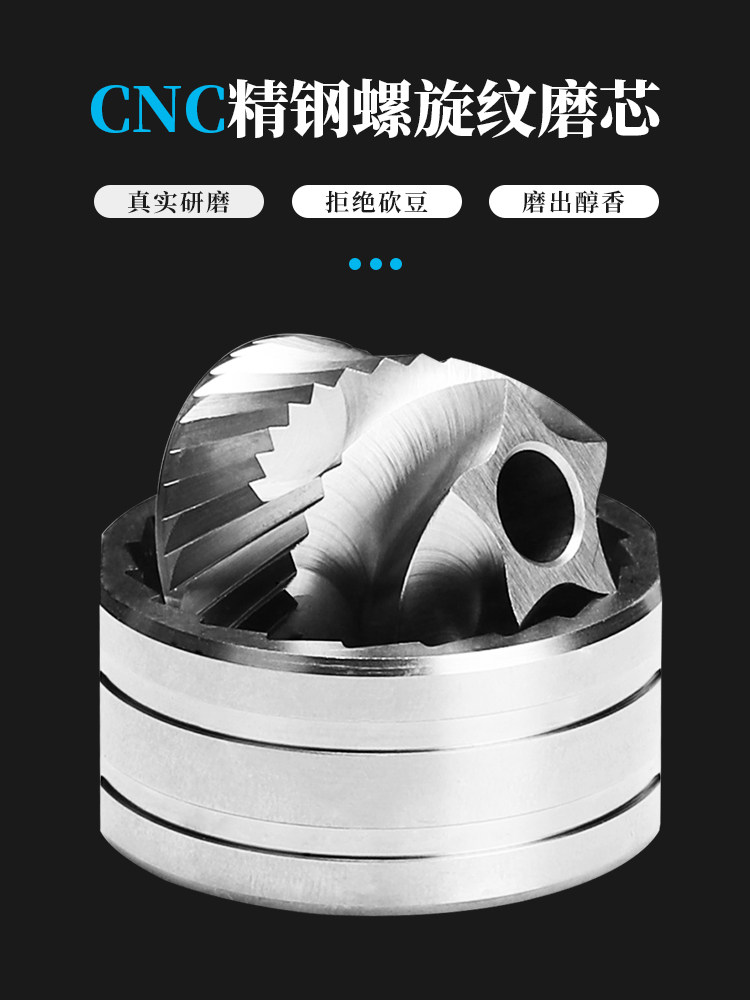 Mongdio Coffee Bean Grinder Electric Automatic Hand Grinder Coffee Machine Hand-Cranked Coffee Tool