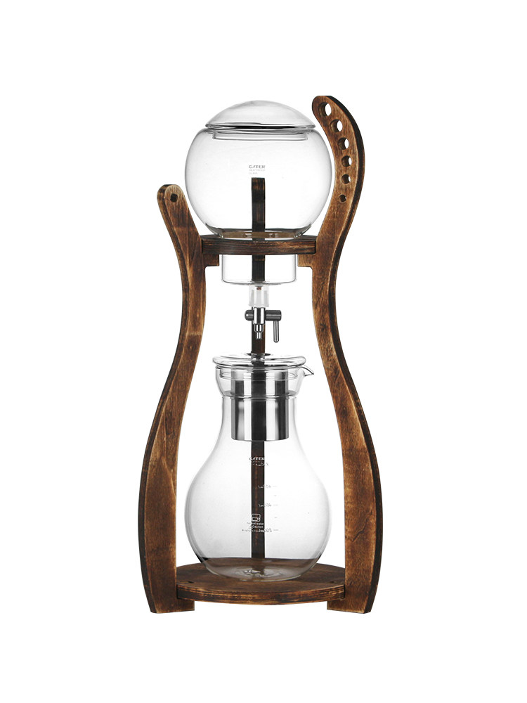 Mongdio Ice Drip Coffee Maker Cold Brew Pot Large Capacity Ice Drip Coffee Pot Home Drip Coffee Machine