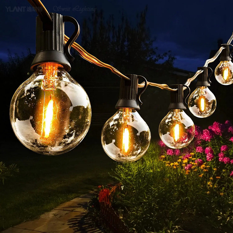Export 110Vg40Led Outdoor Waterproof String Lights Outdoor 220V String Lights Bulb Terrace Courtyard Decorative Lights Tree Lights Export 110Vg40Led Outdoor Waterproof String Lights Outdoor 220V String Lights Bulb Terrace Courtyard Decorative Lights Tree Lights