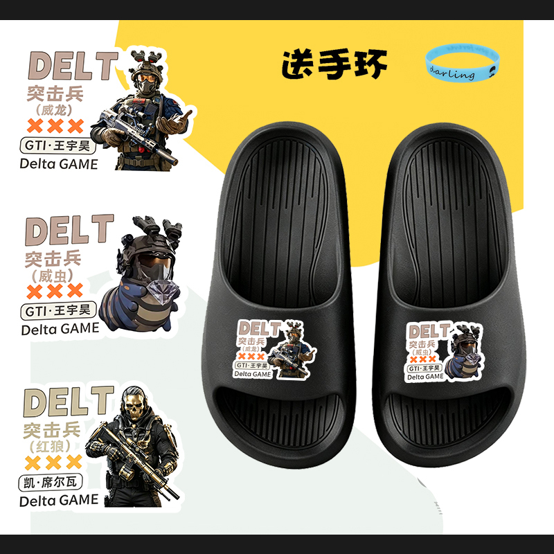 Delta Action Weilong Children's Slippers Red Wolf Non-Slip Soft Sole Boys' Cartoon Home Bathing Slippers for Older Kids Delta Action Weilong Children's Slippers Red Wolf Non-Slip Soft Sole Boys' Cartoon Home Bathing Slippers for Older Kids