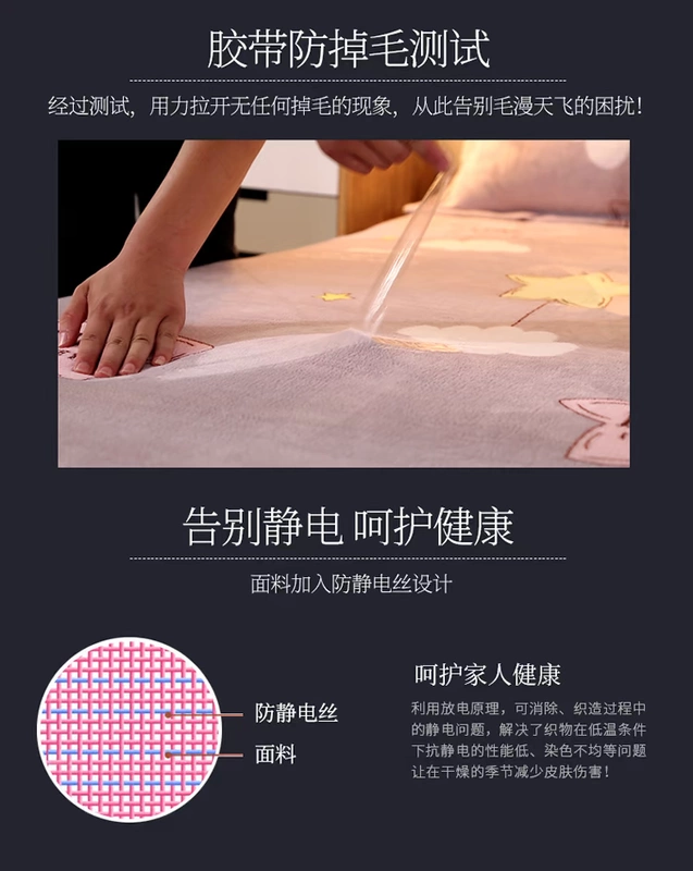 Tình yêu miền Bắc dày flannel 笠 đơn mảnh nhung san hô mùa đông 1,5 m 1,8m nệm trải giường ấm áp trải giường 	ga chun trải giường 2mx2m2	