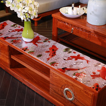 TV Cabinet Table Cloth Waterproof Mat Soft Plastic Glass Transparent PVC Water crystal plate Mat Tea Mat cloth