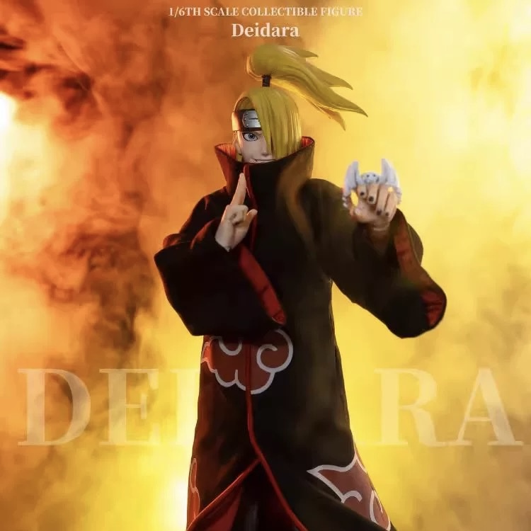 Officially Licensed Rocket In-Stock Toys Naruto Shippuden 1/6 Deidara Akatsuki Action Figure Roc-008