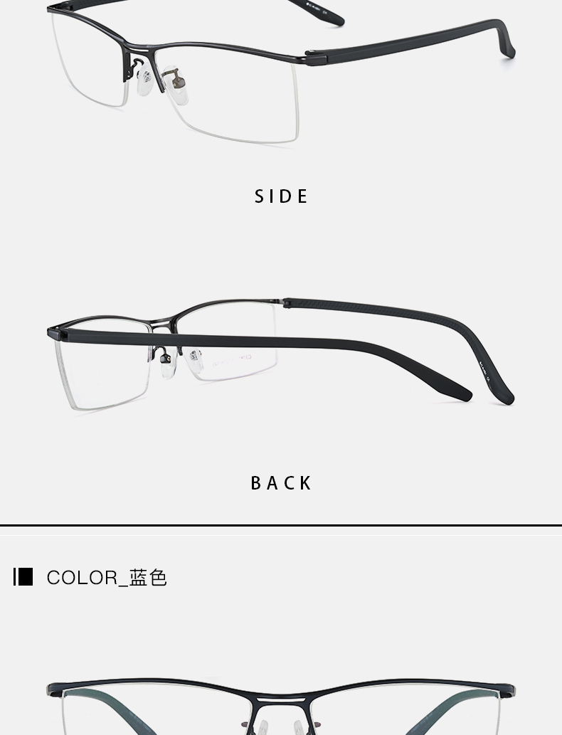Montures de lunettes EDEN     en Alliage de nickel - Ref 3141889 Image 23