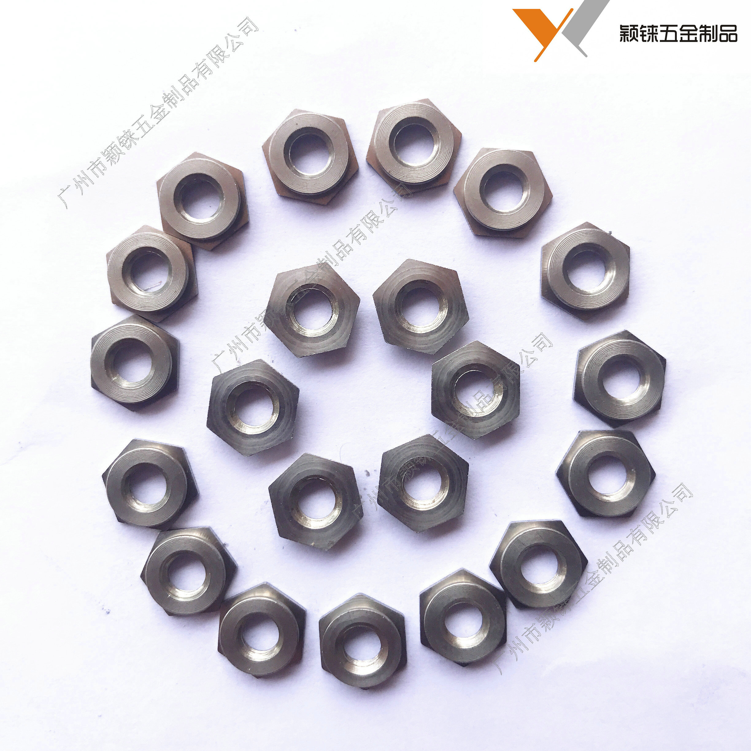 Stainless steel flush nut anti-loose anti-skid nut F-M2 5 M3 M4 M5 M6-1-2-3-4-5