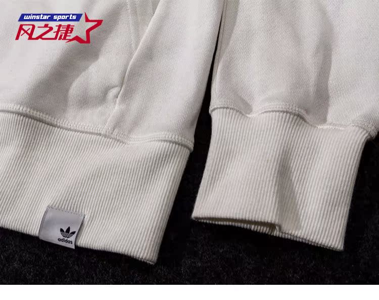 Áo khoác thể thao nam và áo khoác trùm đầu Adidas / Adidas Clover XBYO BQ3094 áo khoác lông adidas