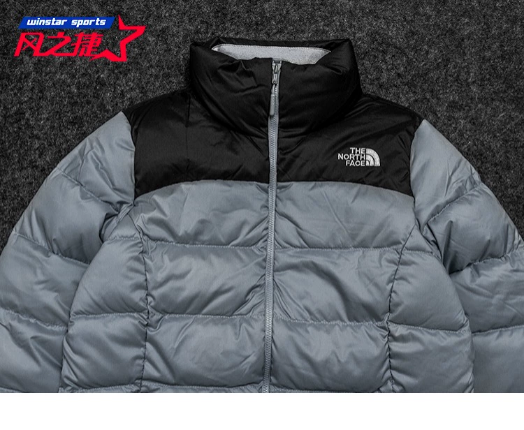 The North Face North 1996nuptse nam và nữ khâu áo khoác thể thao ngoài trời ấm áp - Thể thao xuống áo khoác