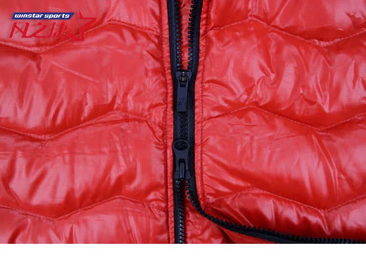 AIR JORDAN nam thể thao và giải trí vịt trắng xuống vest đen và đỏ xuống vest 807950-687 ao thun the thao