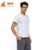 Áo thun cotton co giãn của nam giới Tongniu cổ tròn ôm sát, áo thun ngắn tay nam NS007 - Áo vest