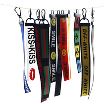 Letter printing webbing mobile phone keychain pendant pants personalized ribbon decorative accessories lanyard hanging bag