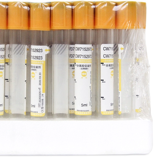 Случайная трубка для разделения содержит отдельный клей+5 мл 5 мл одноразового отрицательного отрицательного давления вакуумный биохимический PRP.