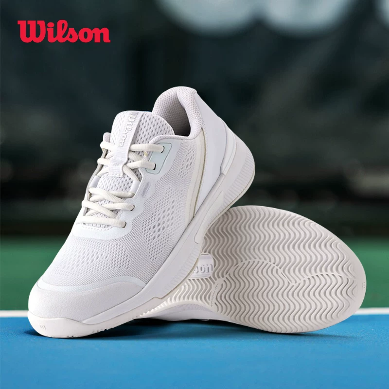 Ультрасовременные спортивные кроссовки Wilson 2026 INTRIGUE PRO с амортизацией и износостойкостью, профессиональные женские теннисные кроссовки