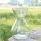 Hoa thủy canh, bình thủy canh, củ lục bình, chai màu xanh lá cây, chai nước, thủy tinh hạng nhất - Vase / Bồn hoa & Kệ