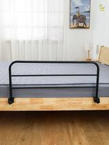 Upper and lower paved guardrails flat bed with high anti-fall cut off by safety gear free of bed bed-edge bezel for children