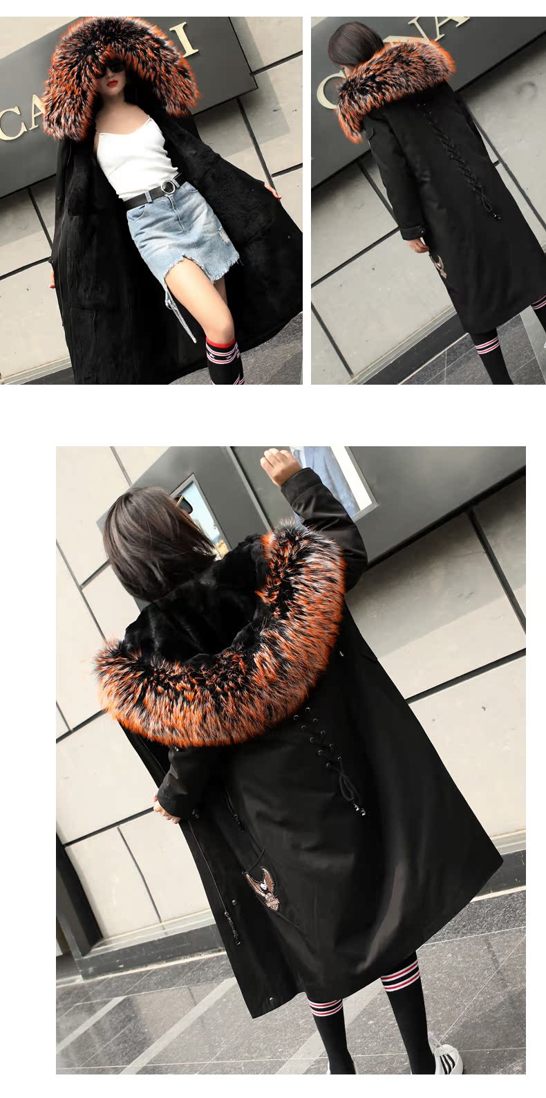 Manteau de fourrure femme - Ref 3172733 Image 19