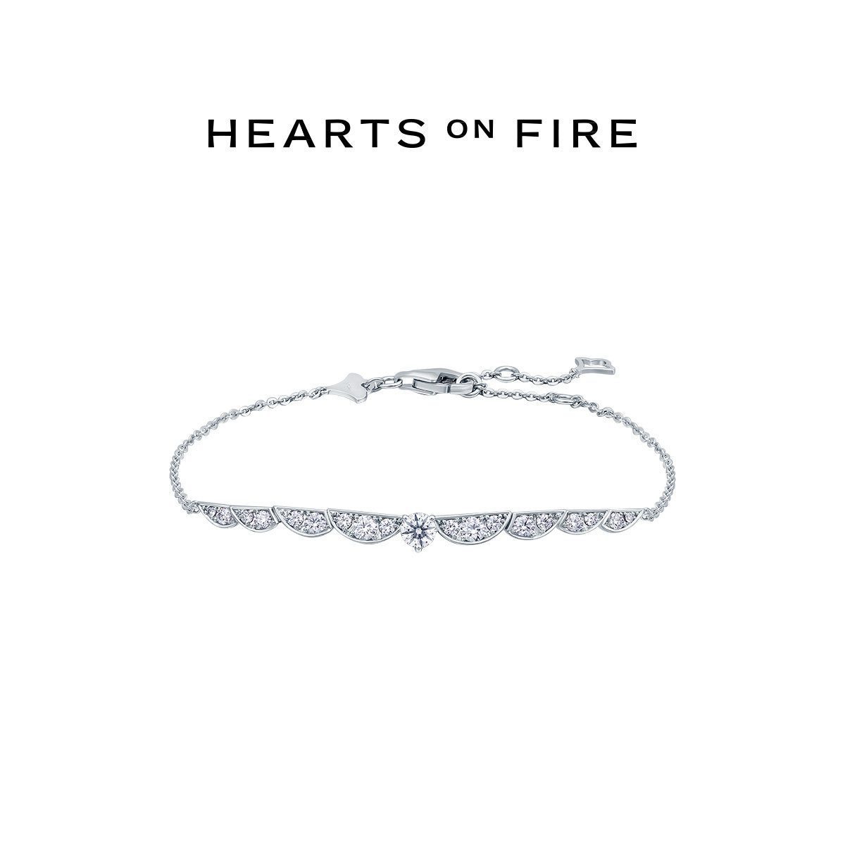 周大福HEARTS ON FIRE Lorelei 18K金钻石手链UU3982作为生日礼物，它的魅力何在？-手饰-淘宝好物网