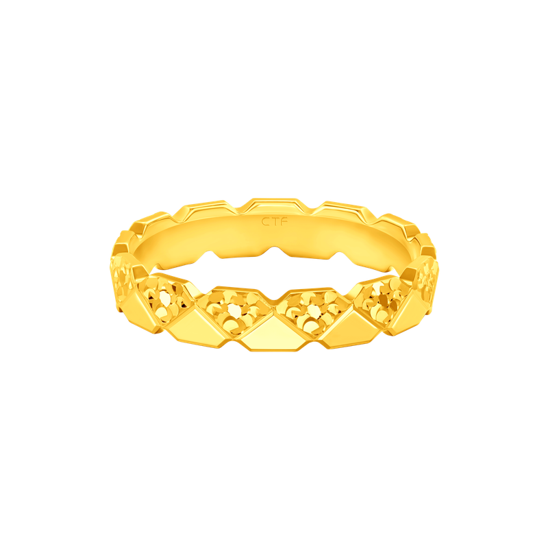 chow tai fook gold diamond ring Latest Best Selling Praise