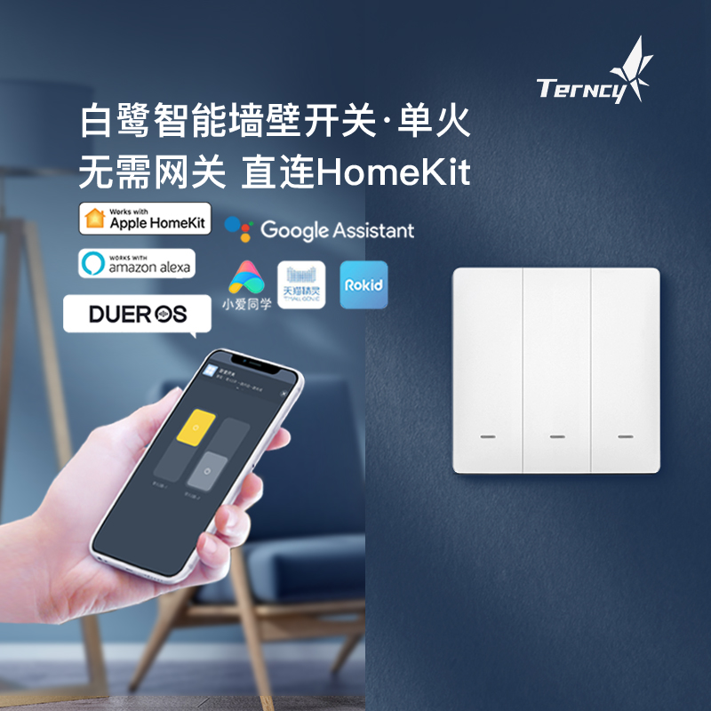 Xiaoyan technology smart switch homekit Tmall genie mobile phone voice Bluetooth wireless remote control remote control