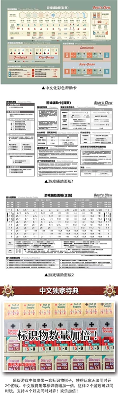 Trò chơi cờ đỏ móng vuốt mới trò chơi chiến tranh Smolensk của Liên Xô-Đức trong Thế chiến II - Trò chơi trên bàn