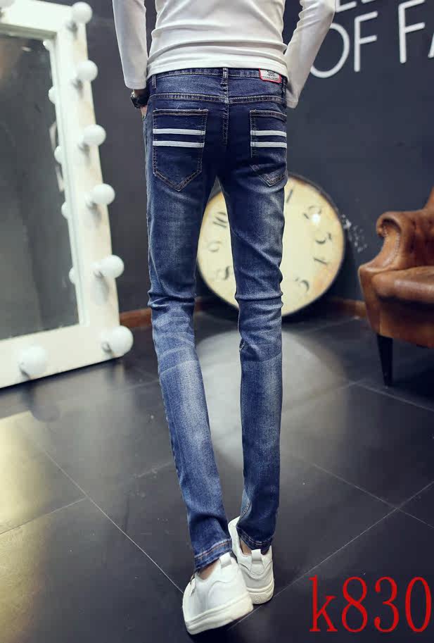 Jeans pour adolescent pieds Slim pour été - Ref 1462827 Image 9