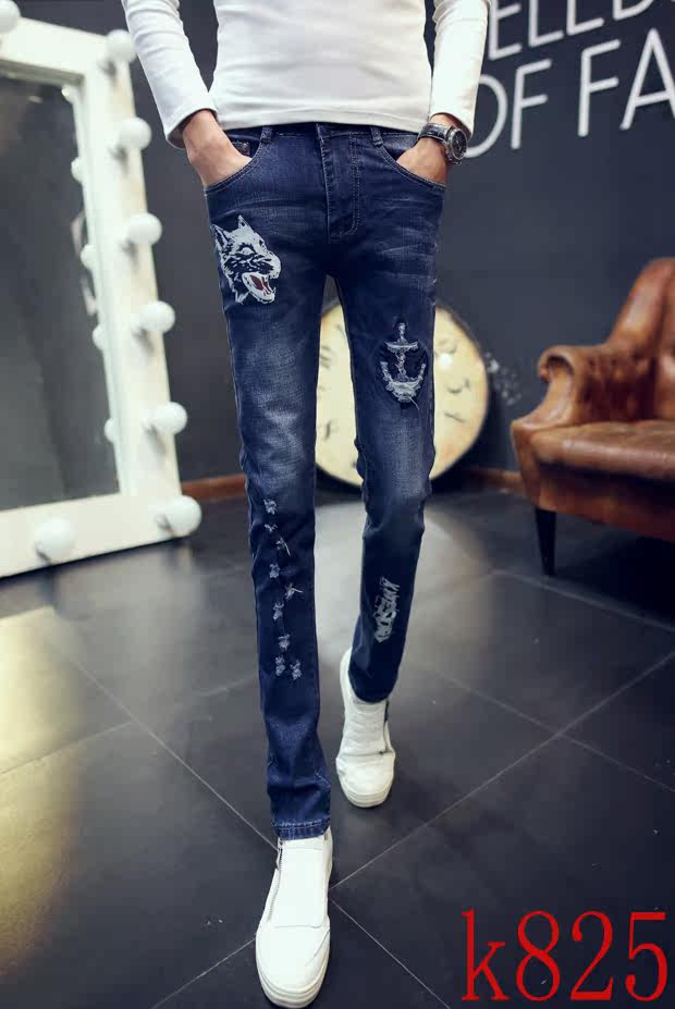 Jeans pour adolescent pieds Slim pour été - Ref 1462827 Image 4