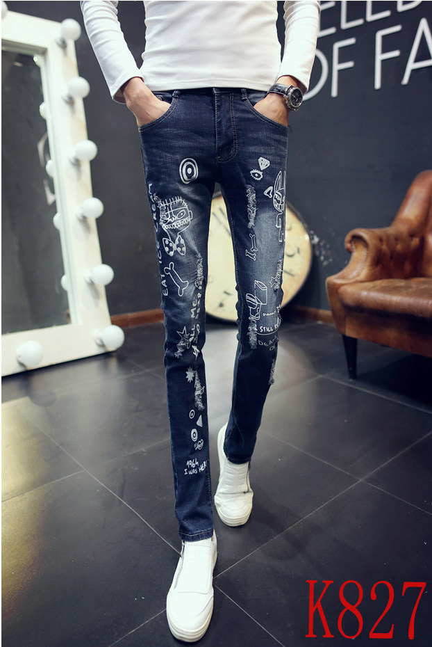 Jeans pour adolescent pieds Slim pour été - Ref 1462827 Image 6