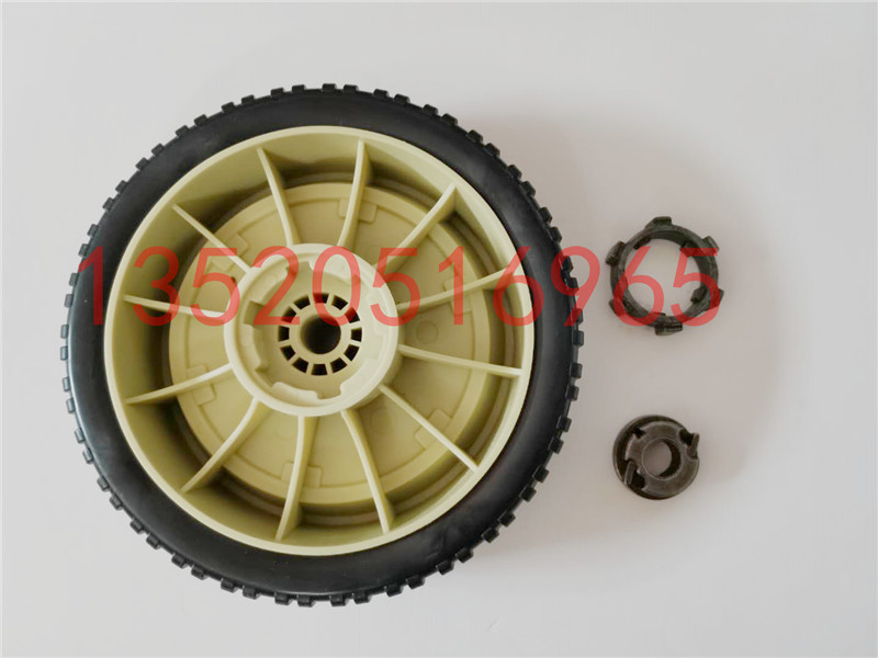 Suitable for Honda HRJ216 lawn mower self-walking rear wheel large Longthorpe mower wheel ratchet wheel iron sleeve startooth
