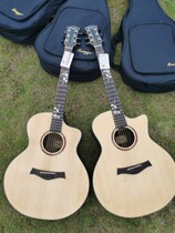 Tengge musical instrument 41 inch rosewood spruce veneer guitar folk guitar