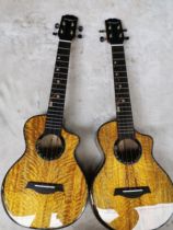 Pure handwork to create high-quality 26-inch mango wood full monoyukrikulele