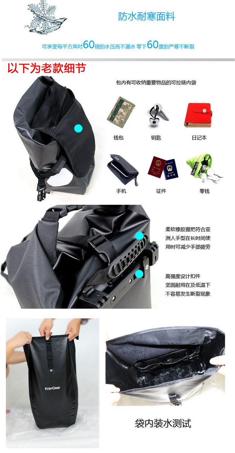 Sacoche pour vélo mixte LKLM - Ref 2214064 Image 33