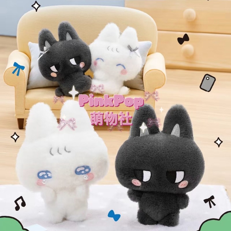 [in Stock] Sanrio Mimi Mumu Genuine Plush Doll Magnetic Pendant Hairpin Card Holder Toy